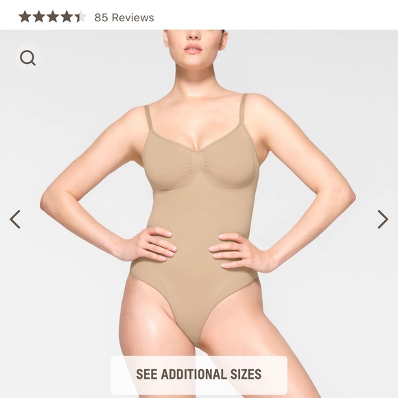 Skims Seamless Sculpt Brief Bodysuit - Picture 2 of 8